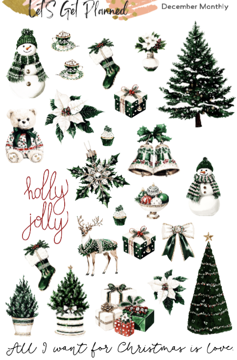 NEW!!! December Monthly 4-pg Kit