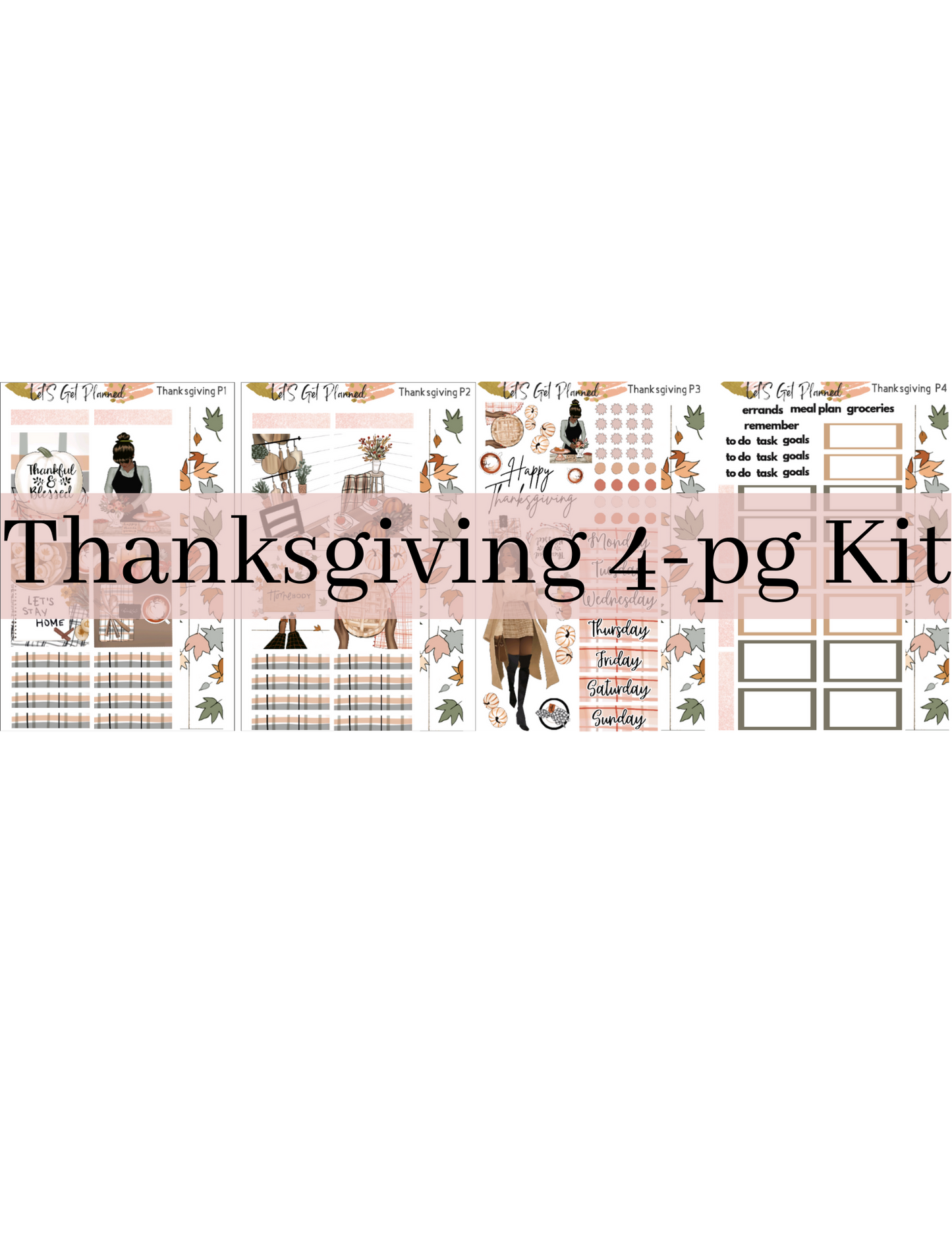 Thanksgiving 4-pg Kit