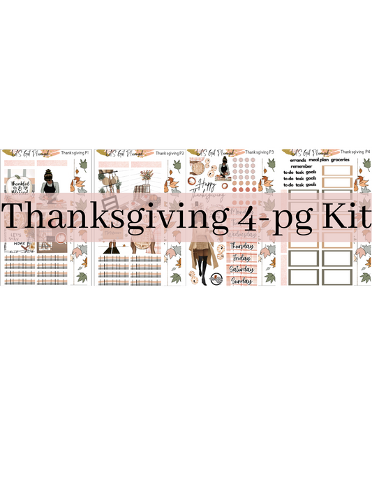 Thanksgiving 4-pg Kit