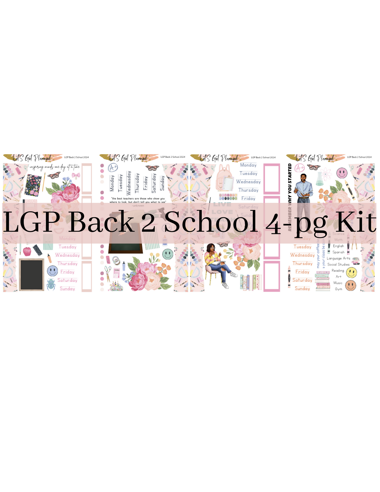 LGP BACK 2 SCHOOL 4-Pg Kit