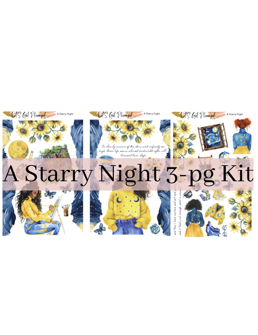 A Starry Night 3-pg Kit