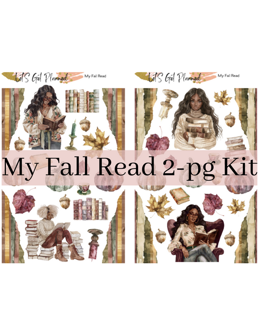 My Fall Read 2-pg Kit