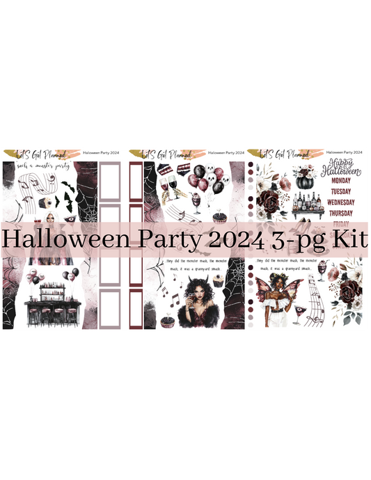 Halloween Party 2024 3-pg Kit