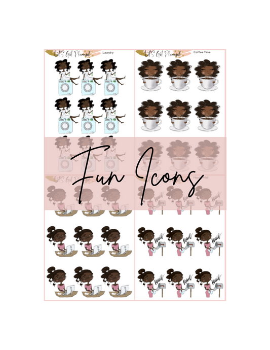 Fun Plan Icon Icons – Let's Get Planned Boutique