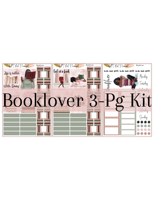 Booklovers 3-Pg Kit