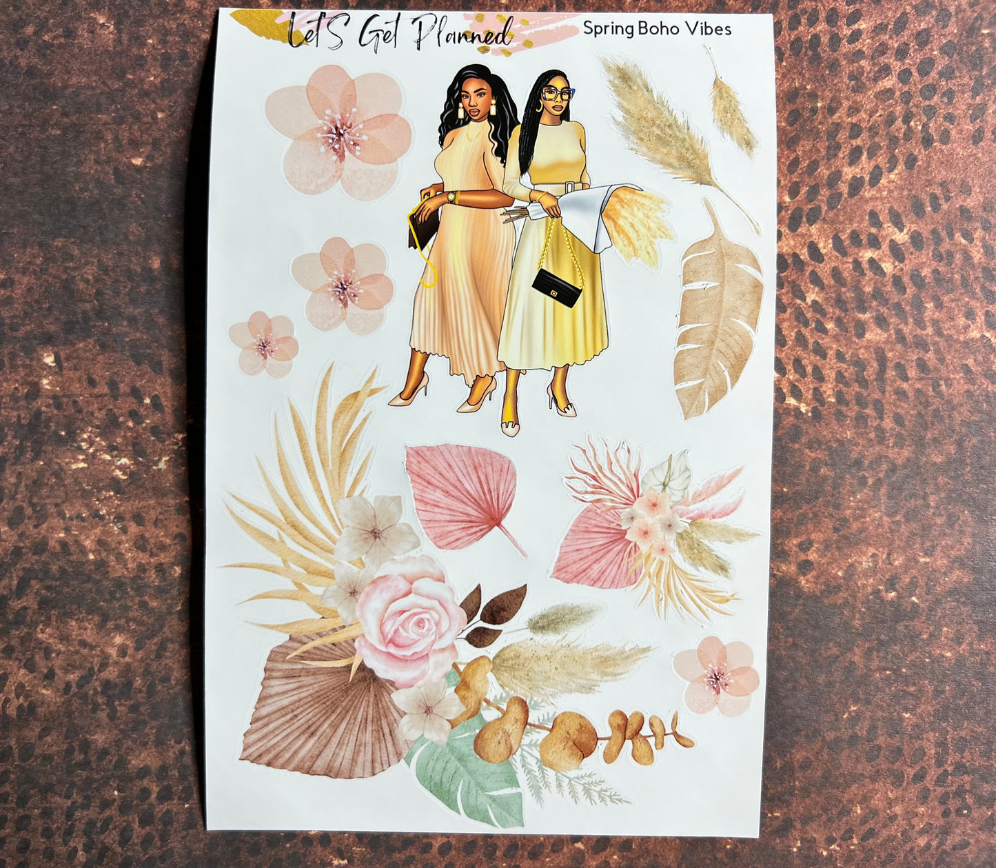 Spring Boho Vibes 2-pg Kit