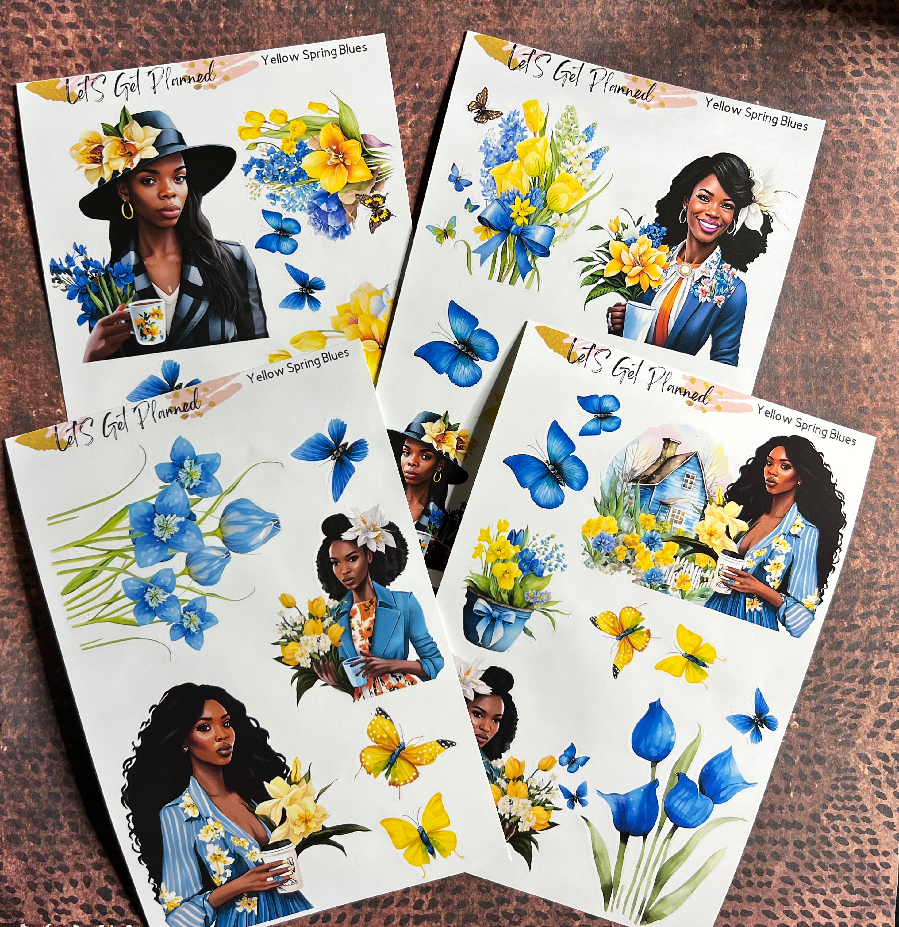 Yellow Spring Blues 4-pg Kit