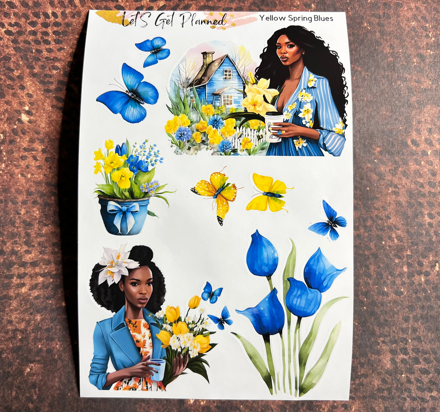 Yellow Spring Blues 4-pg Kit